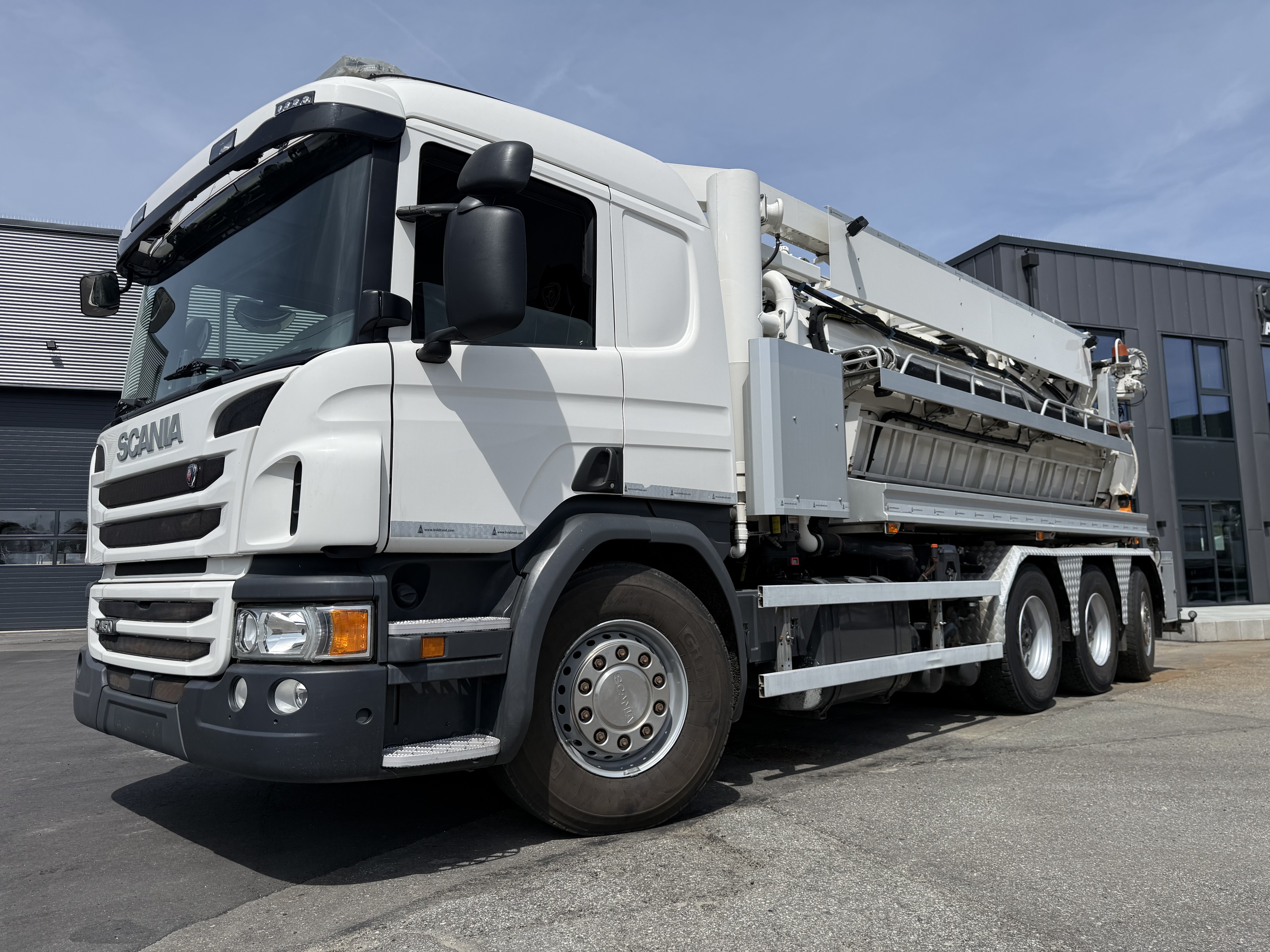 Scania P450 8x4*4 Hvidtved Larsen FlexLine 412 PED Euro 6