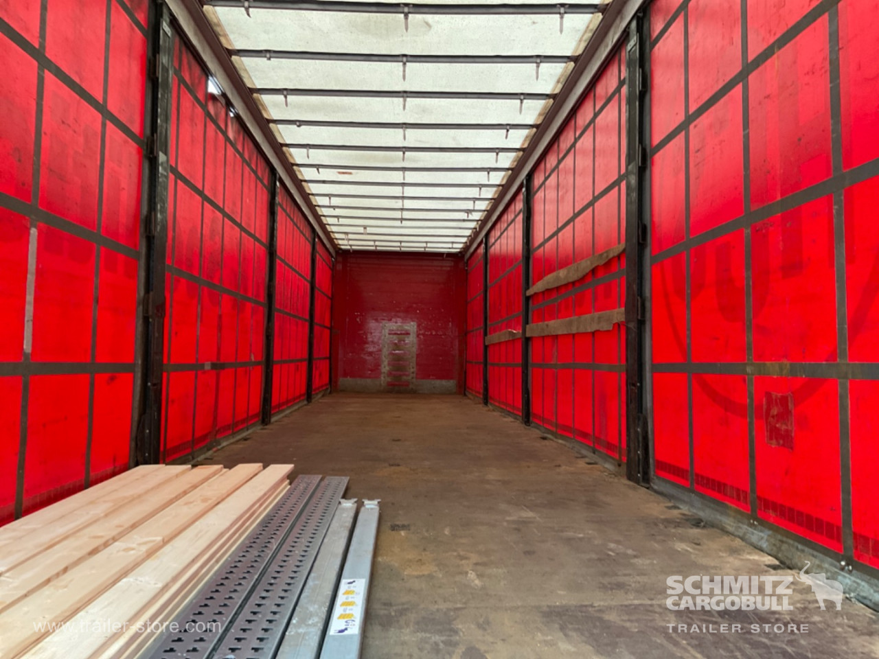 Semi Curtainsider Standard Holder til gaffeltruck