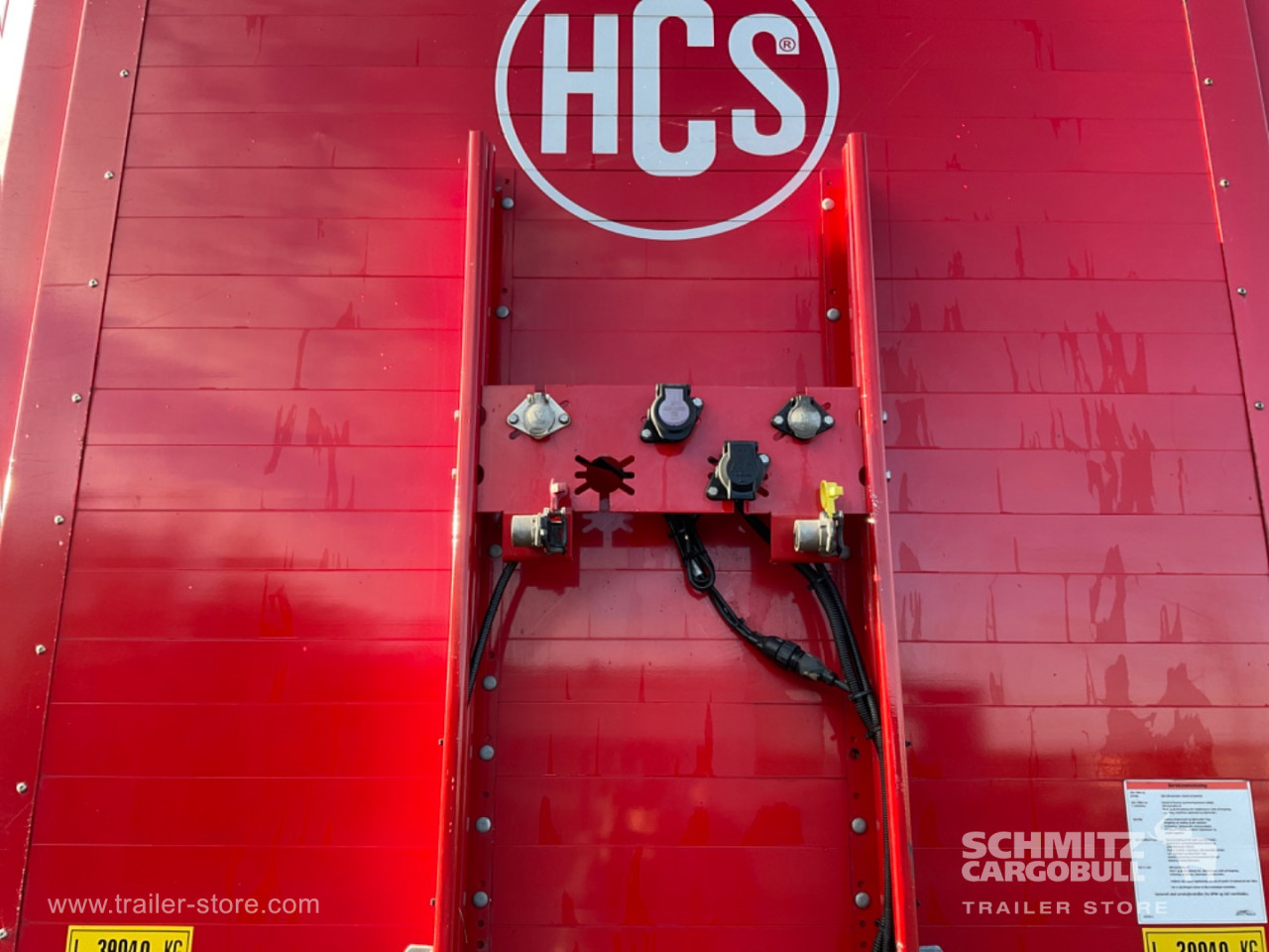 Semi Curtainsider Standard Holder til gaffeltruck