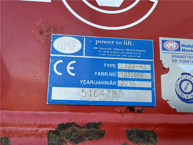 Volvo FH500 8x2*6 Tipbil / HMF 2120 K3