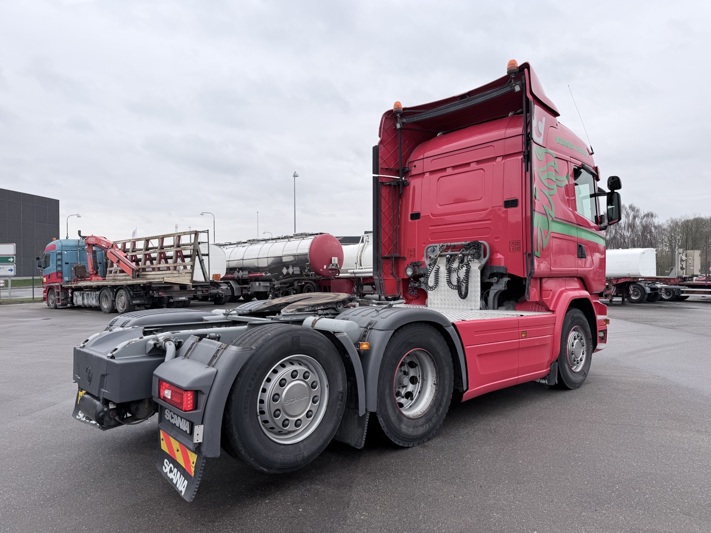 Scania R490 6x2 Highline Hydraulik Euro 6