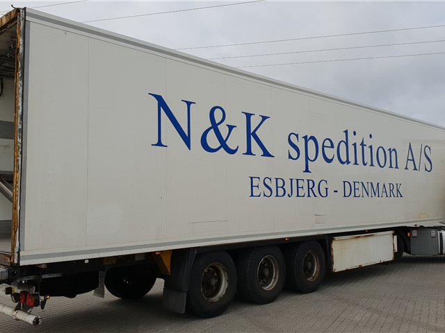 Krone DAMAGE/ UNFALL Boxtrailer