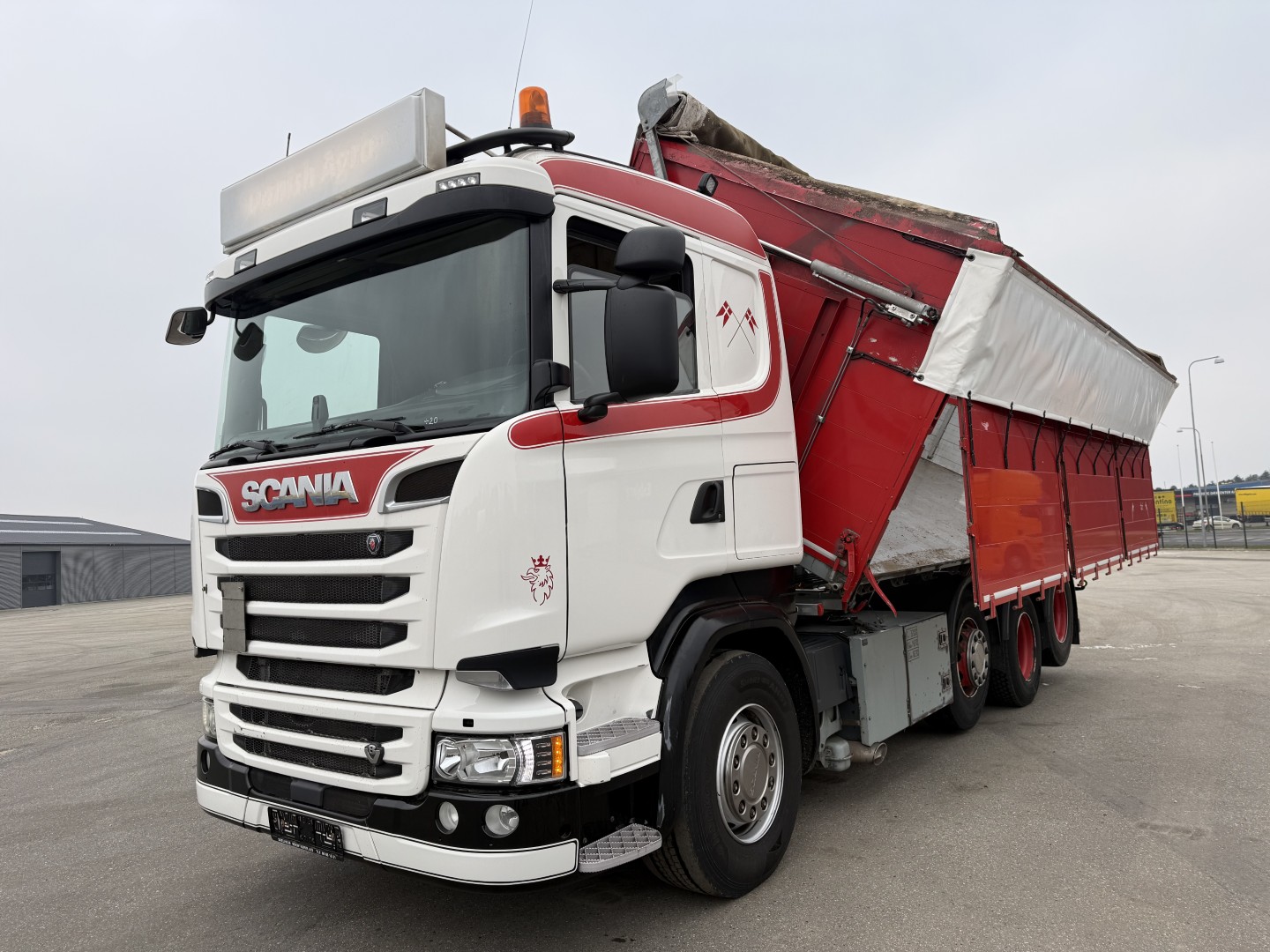 Scania R520 8x2/4 Euro 6 Tipper med EcoTop