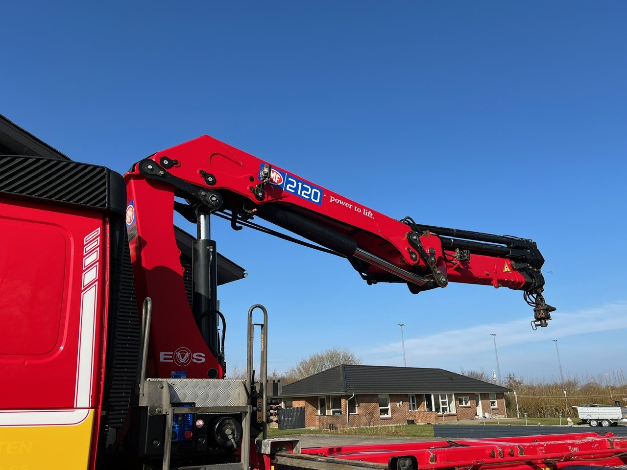 Volvo FM460 8X2*6 HMF 2120 Kran og hejs