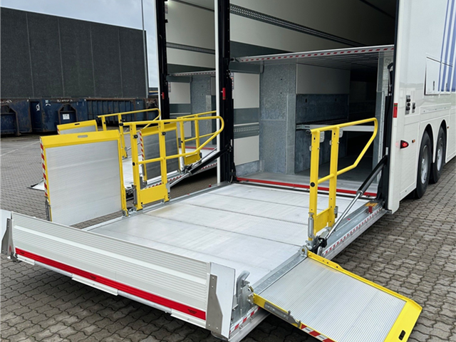 Burgers 54 Pallers City Dobbeltdækker Trailer - Korttidsleje Tilbydes,