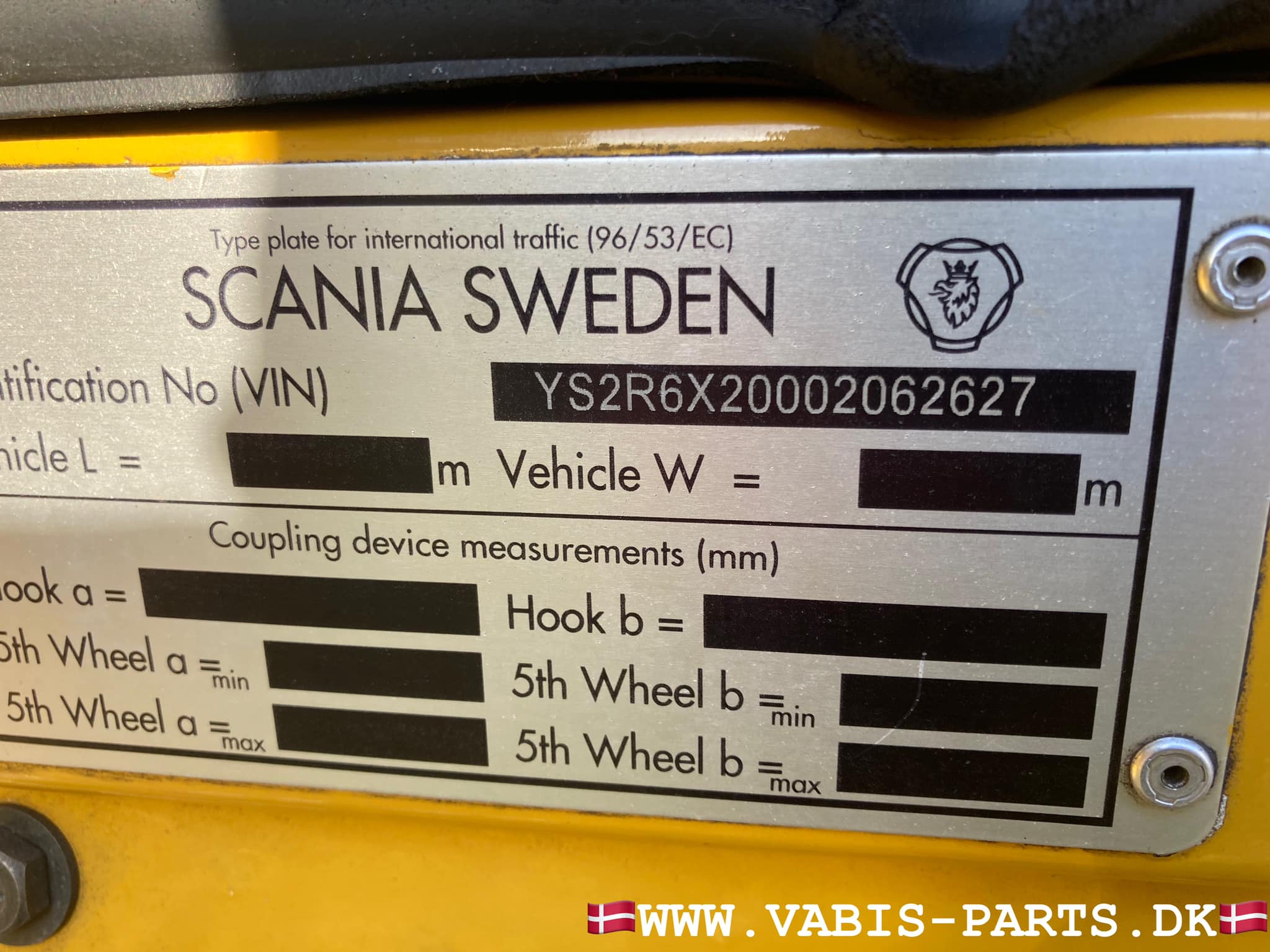 Scania R730 Boggie med 2 strengs hydraulik.