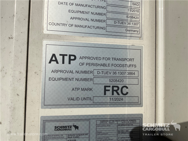 Schmitz Semi Reefer Standard Dobbeltdækk