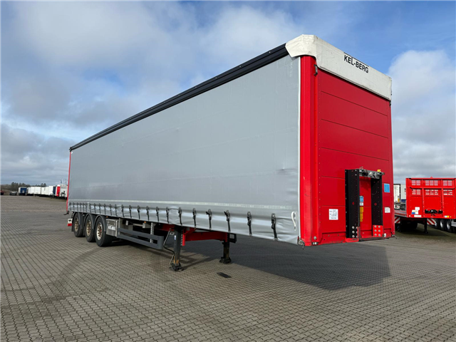 Kelberg Gardintrailer m. truckbeslag