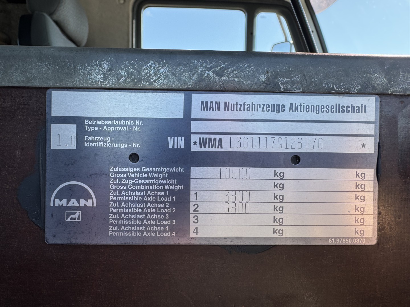MAN 10.224 4x2 Autosprøjte
