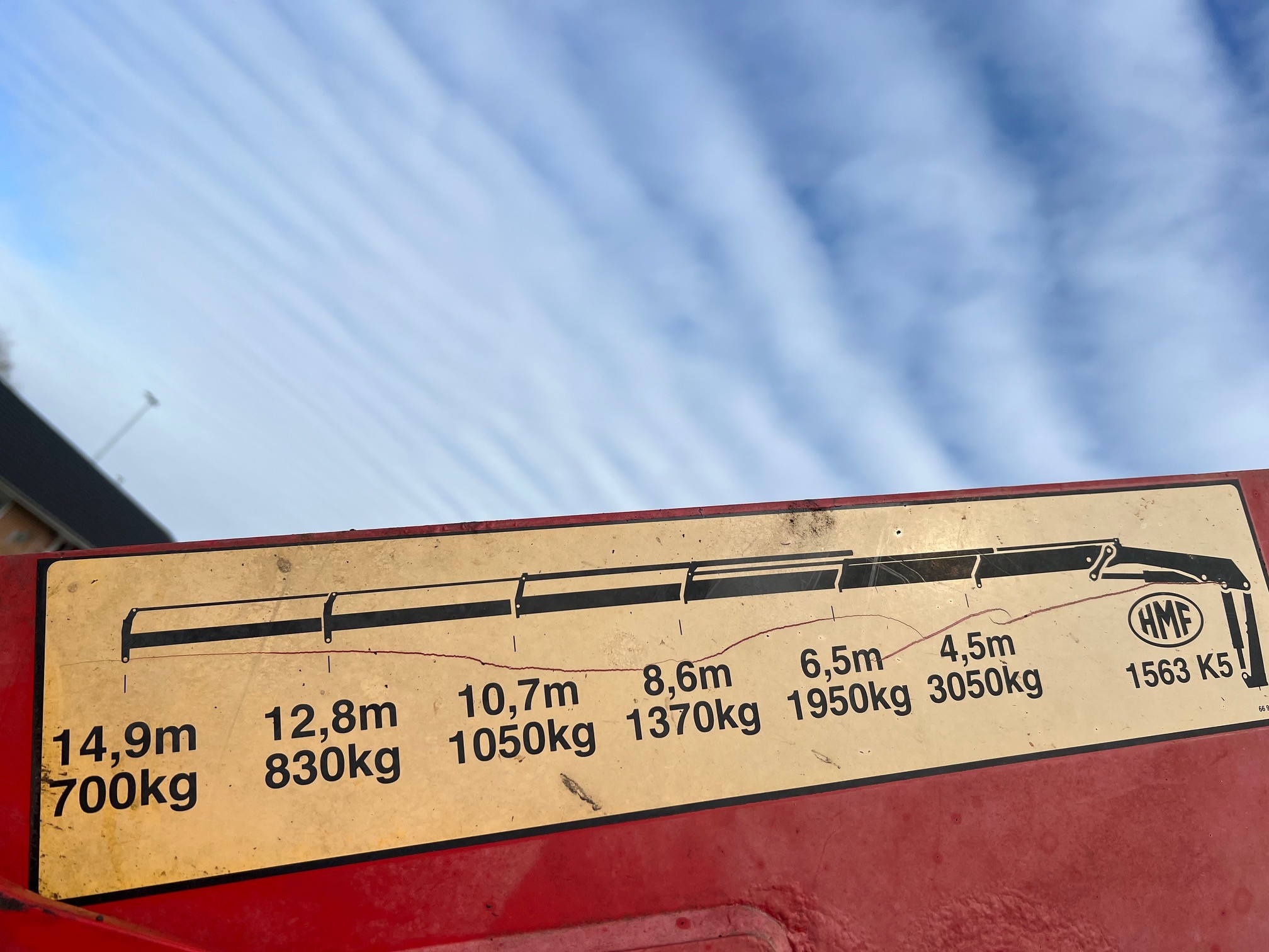 Scania R500 8X4 med HMF hejs og HMF 1560 K5 kran