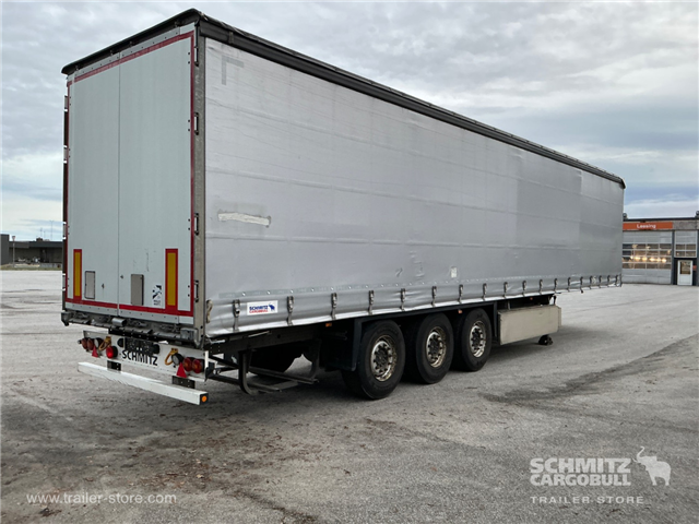 Schmitz Semi Curtainsider Standard , Foldedør højre
