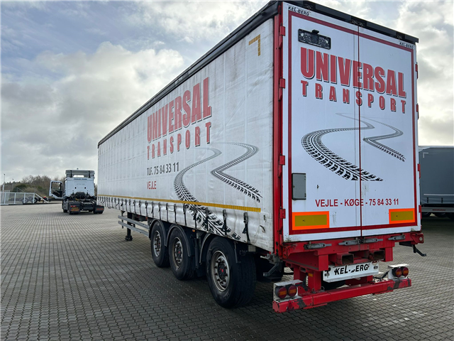 Kel-Berg Gardintrailer m. truckbeslag