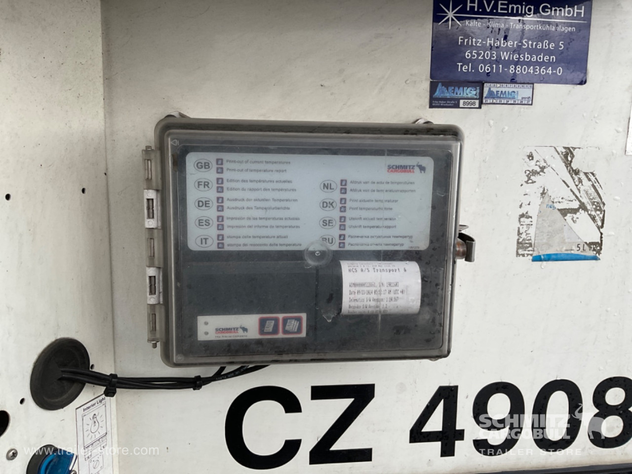 Schmitz Semi Reefer Multitemp Dobbeltdækk