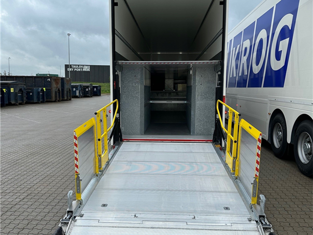 Burgers 54 Pallers City Dobbeltdækker Trailer - Korttidsleje Tilbydes,