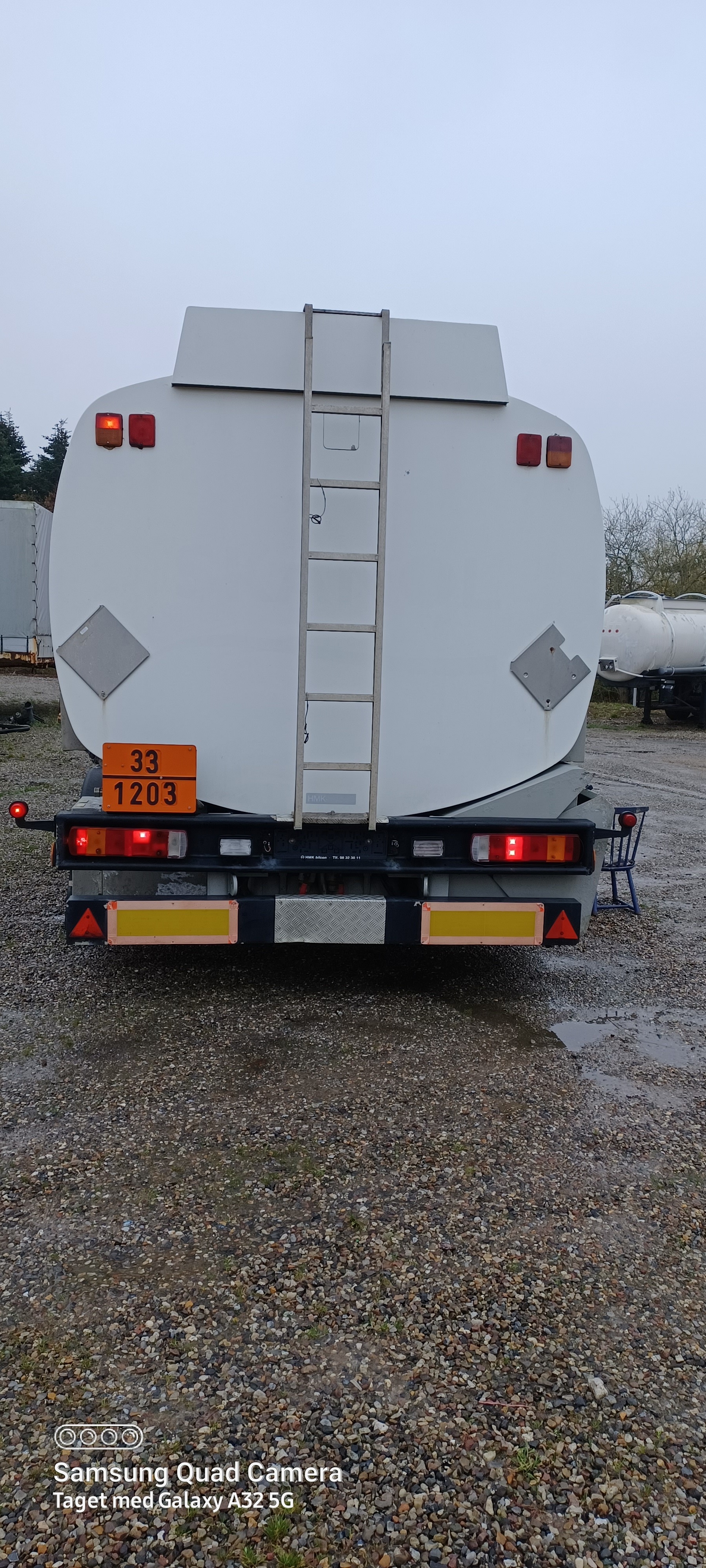 HMK BILCON, 41000 L ADR TANKTRAILER FUEL PUMPE