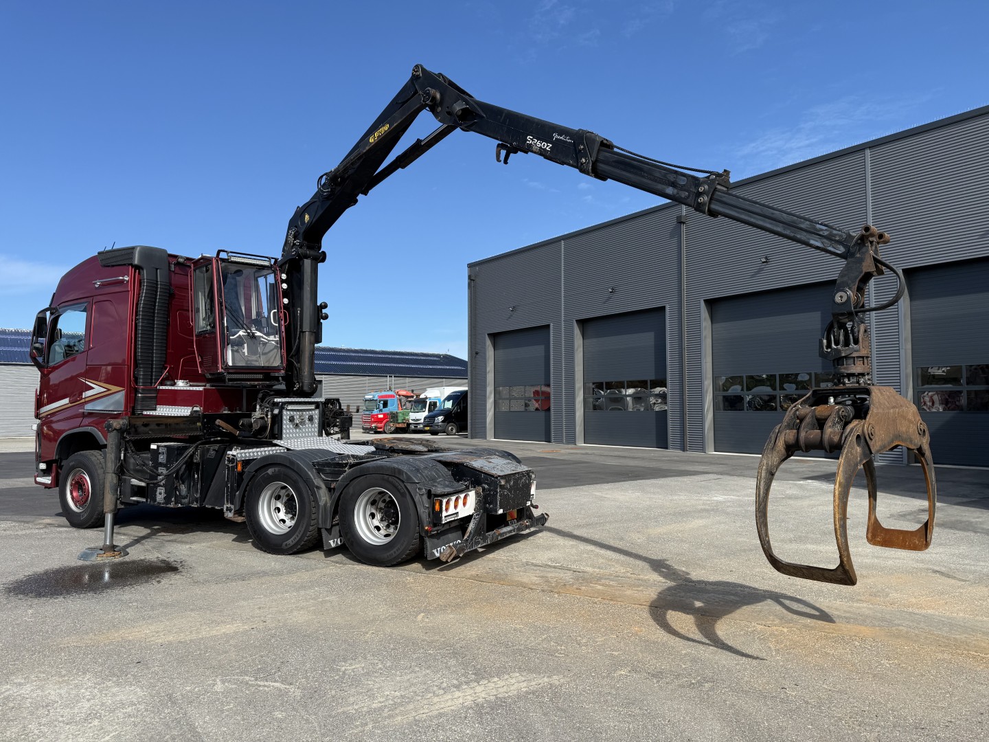 Volvo FH540 6x4 Palfinger Epsilon Z092S Skovkran