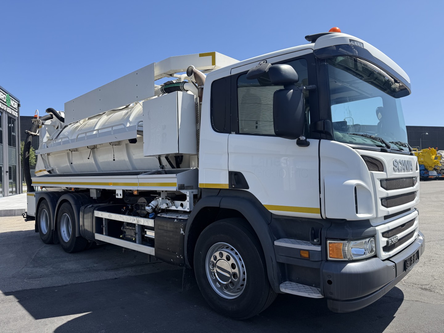 Scania P360 6x4 Hvidtved Larsen Flexline 312 Euro 6