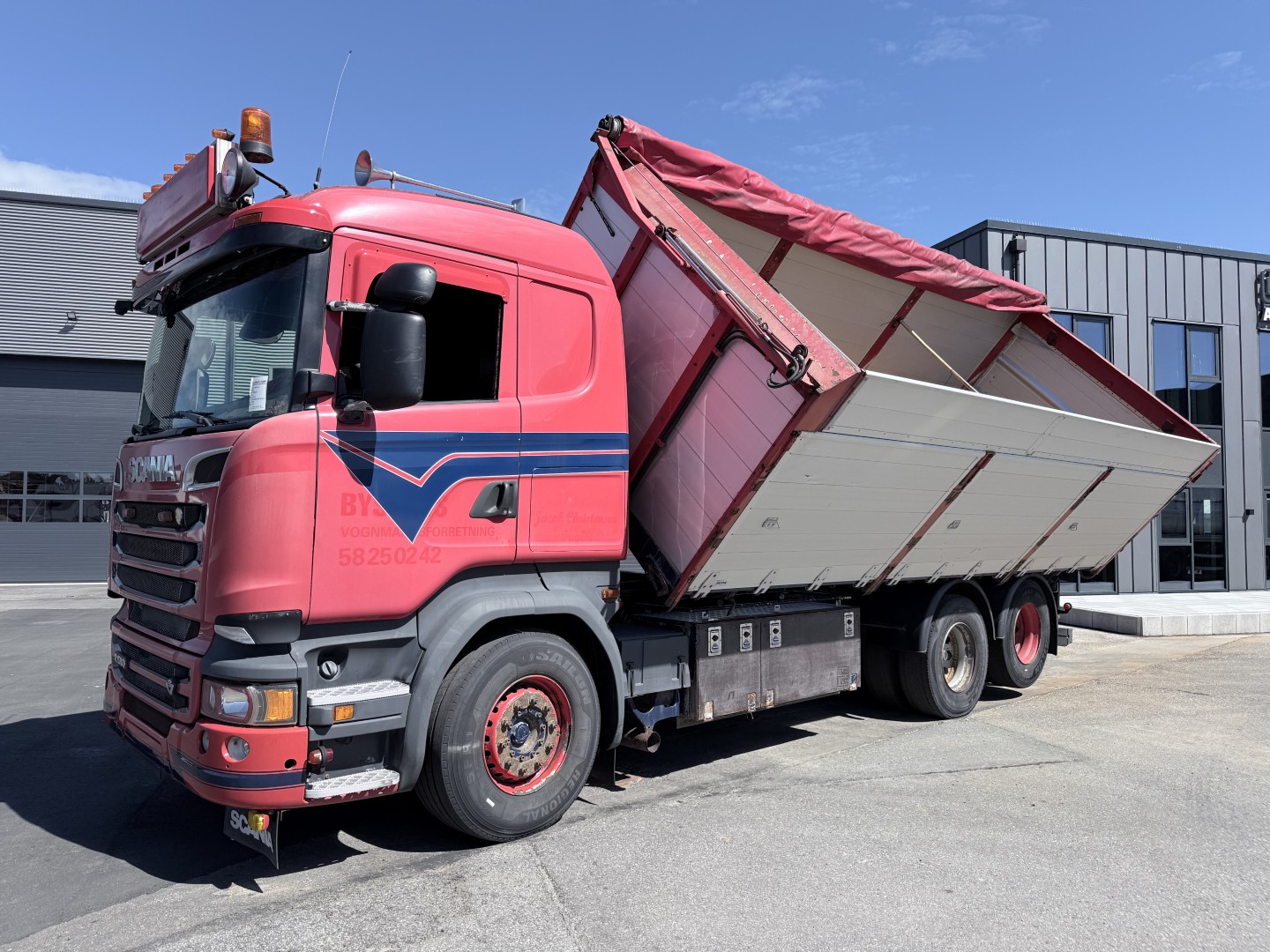 Scania R580 6x2 Highline Euro 6 / Tipbil