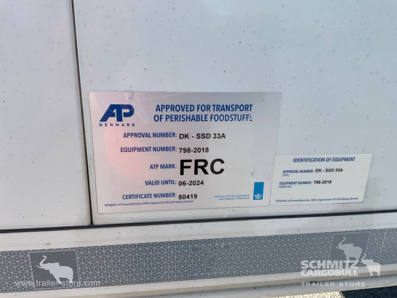 Schmitz Semi Reefer Standard Dobbeltdækk