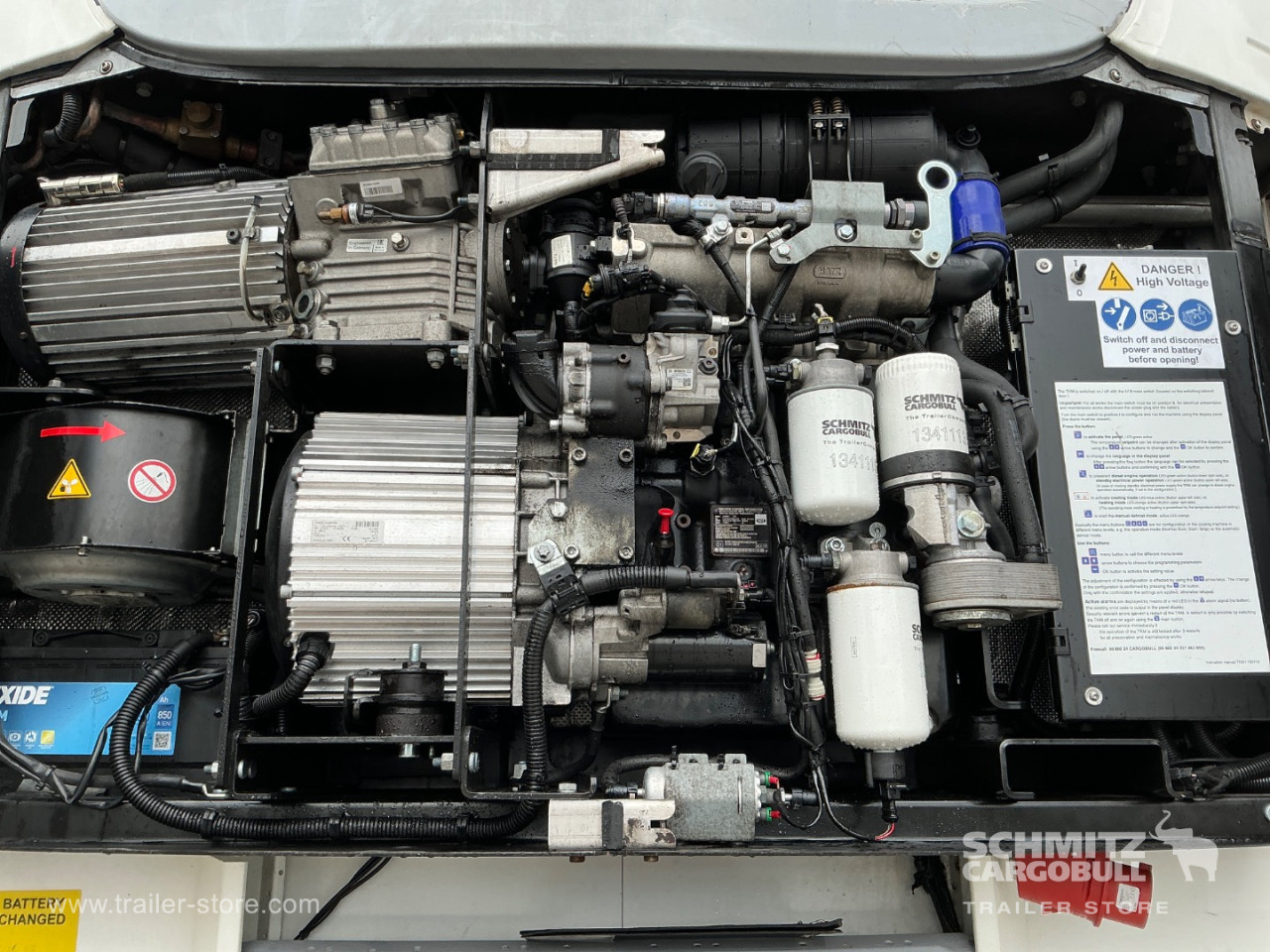 Schmitz Semi Reefer Meat hanging system