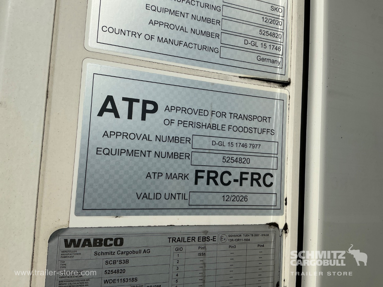 Schmitz Semi Reefer Multitemp Dobbeltdækk