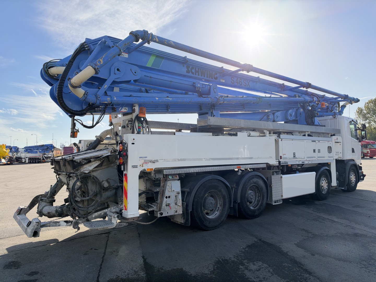 Scania G490 8x4 Schwing S46SX Betonpumpe