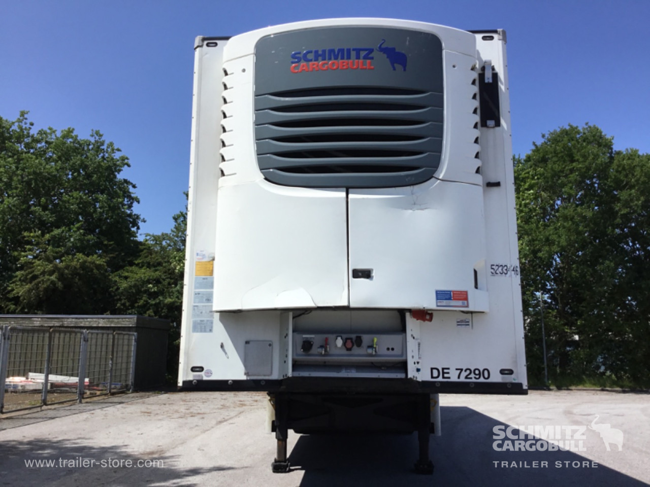 Schmitz Semi Reefer Meat hanging system